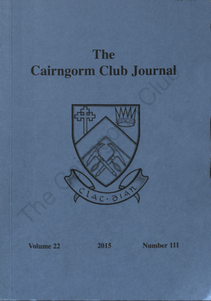 The Cairngorm Club Journal No 111 cover